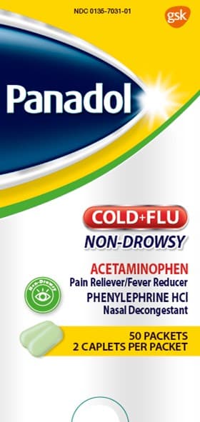 Panadol Rapid 500 mg Tabletki musujące (Paracetamolum) — reference image