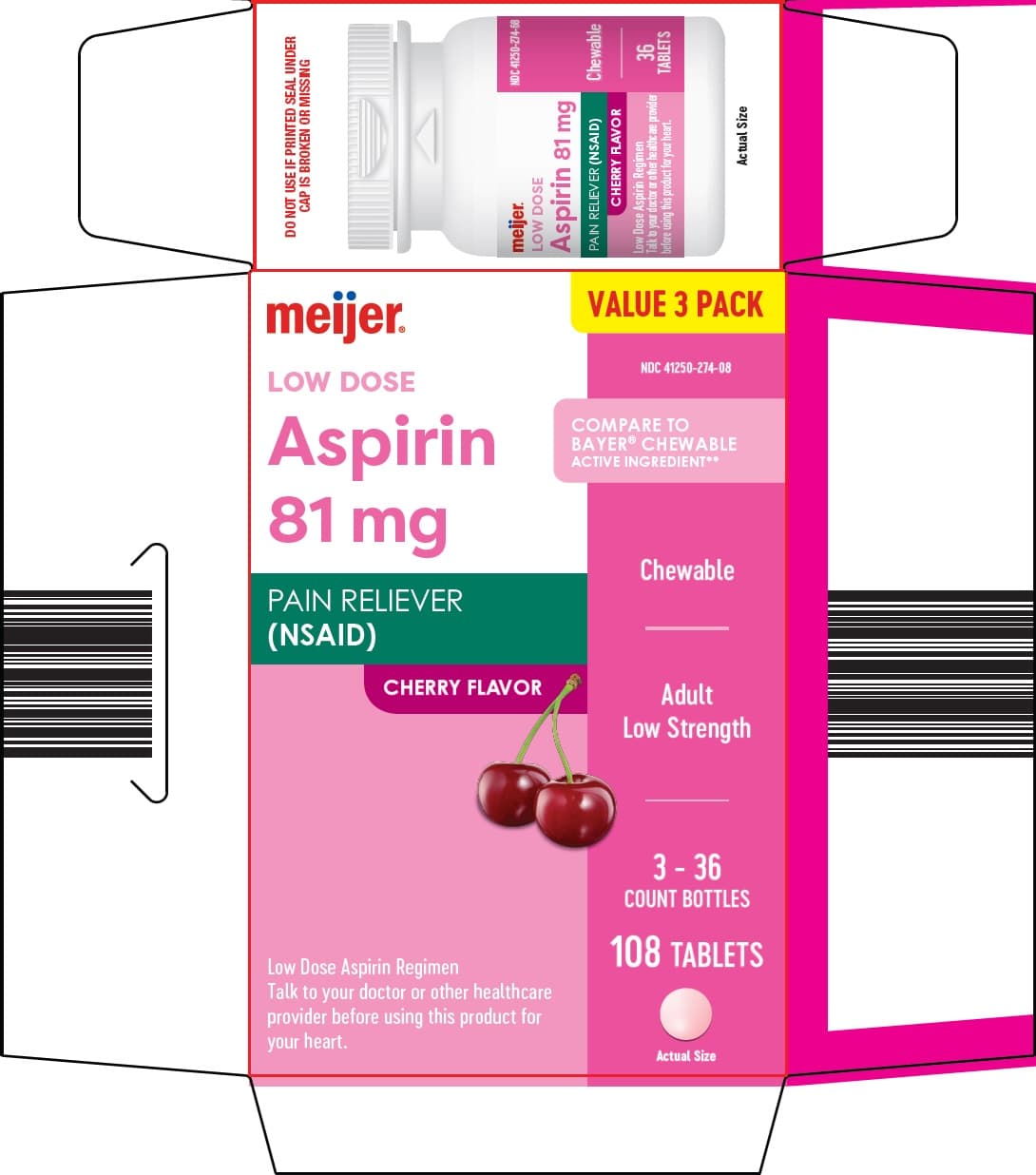 Aspirin Effect 500 mg Granulat (Acidum acetylsalicylicum) — reference image