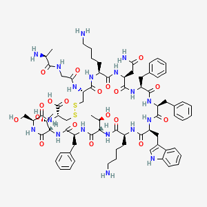 Somatostatine-Belpharma 3 mg inf. sol. (pwdr. + solv.) i.v. amp. 3 mg Proszek do sporządzania roztworu do wstrzykiwań / do infuzji (Somatostatinum) — reference image