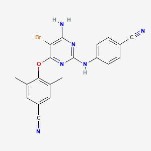 ETRAVIRINE 100 mg/1 TABLET by Carnegie Pharmaceuticals LLC — reference image