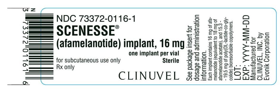 SCENESSE (AFAMELANOTIDE) — reference image