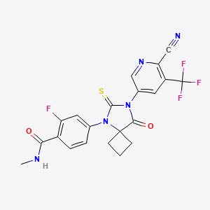 ERLEADA 60 MG COMPRIMIDOS RECUBIERTOS CON PELICULA 60 mg COMPRIMIDO RECUBIERTO CON PELÍCULA (APALUTAMIDA) — reference image