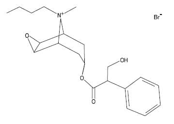 BUSCOPAN 10MG Obalená tableta Oplossing voor injectie (HYOSCINEBUTYLBROMIDE) — reference image