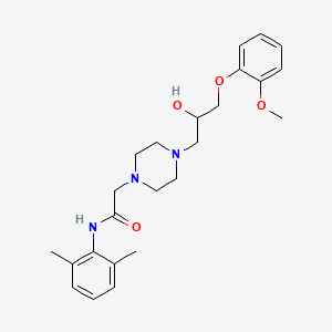 Ranolazine 500 mg/1 TABLET, FILM COATED, EXTENDED RELEASE (RANOLAZINE) — reference image