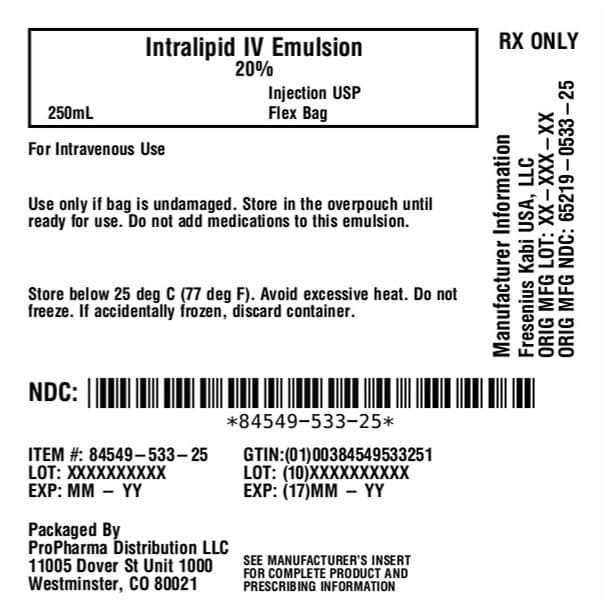Intralipid емулсия за интравенозна инфузия (Fat emulsions) — reference image