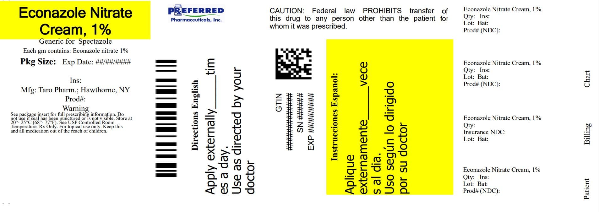 Ифенек
                                 (Ifenec) песари (Econazole) — reference image