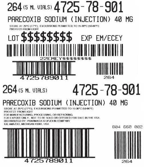 Parecoxib Chenpon 40 mg poeder voor oplossing voor injectie Poeder voor oplossing voor injectie (PARECOXIB NATRIUM) — reference image