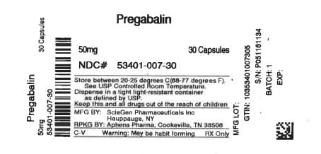 プレガバリンOD錠25mg「武田テバ」の基本情報 50 mg/ml Roztwór doustny (Pregabalinum) — reference image