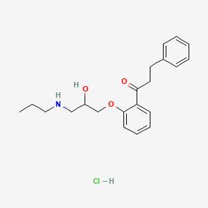 Propafenone Hydrochloride 425 mg/1 CAPSULE, EXTENDED RELEASE (PROPAFENONE HYDROCHLORIDE) — reference image