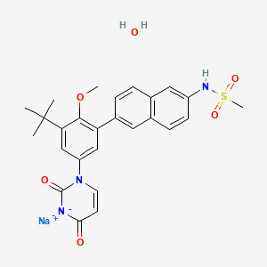 Exviera 250mg Film-Coated Tablets 膜衣錠 (Dasabuvir Sodium Monohydrate) — reference image