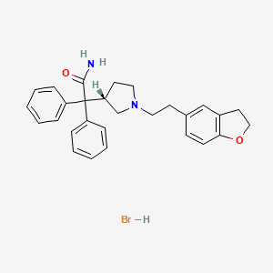 DARIFENACIN HYDROBROMIDE EQ 7.5MG BASE TABLET, EXTENDED RELEASE by PURACAP LABORATORIES LLC DBA BLU PHARMACEUTICALS — reference image