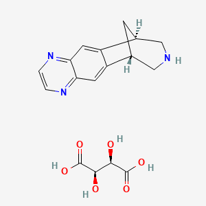 Varenicline tartrate 1 mg/1 TABLET, FILM COATED (VARENICLINE TARTRATE) — reference image