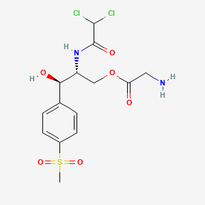 Urfamycine 500 mg inj. sol. (pwdr. + solv.) i.v./i.m. vial Powder and solvent for solution for injection (Thiamphenicol Glycinate) — reference image