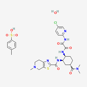 Edoxaban HCS 15 mg film-coat. tabl. Film-coated tablet (Edoxaban Tosylate Monohydrate) — reference image