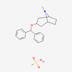 BENZTROPINE MESYLATE 0.5MG TABLET by LEADING PHARMA LLC — reference image
