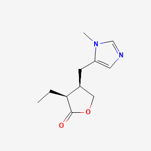 PILOCARPINIUM CHLORIDE CRYSTAL "E. MERCK" 原料藥結晶性粉末 (PILOCARPINE CHLORIDE) — reference image