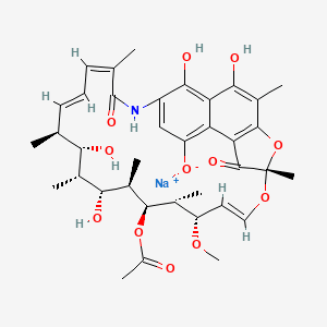 RIFAMICINA SV SODICA (RIFAMYCIN SV SODIUM) "ARCHIFAR" （粉） (RIFAMYCIN SV SODIUM) — reference image