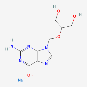 Ganciclovir 500 mg/10mL INJECTION, SOLUTION (GANCICLOVIR SODIUM) — reference image