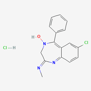 Chlordiazepoxide Hydrochloride 5 mg/1 CAPSULE (CHLORDIAZEPOXIDE HYDROCHLORIDE) — reference image