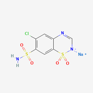 CHLOROTHIAZIDE SODIUM EQ 500MG BASE/VIAL INJECTABLE by SUN PHARMACEUTICAL INDUSTRIES LTD — reference image