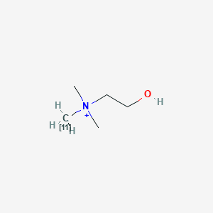 11C-cholina 50 MBq/ml na dzień i godzinę odniesienia Roztwór do wstrzykiwań (Choline (11C)) — reference image
