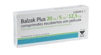 BALZAK PLUS 20 mg/5 mg/12,5 mg COMPRIMIDOS RECUBIERTOS CON PELICULA (BALZAK PLUS) — reference image