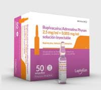 BUPIVACAÍNA/ADRENALINA PHYSAN 2,5 MG/ML + 0,005 MG/ML SOLUCIÓN INYECTABLE (BUPIVACAÍNA/ADRENALINA PHYSAN) — reference image