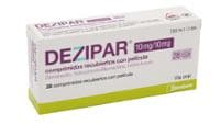 DEZIPAR 10 MG/10 MG COMPRIMIDOS RECUBIERTOS CON PELICULA (DEZIPAR) — reference image