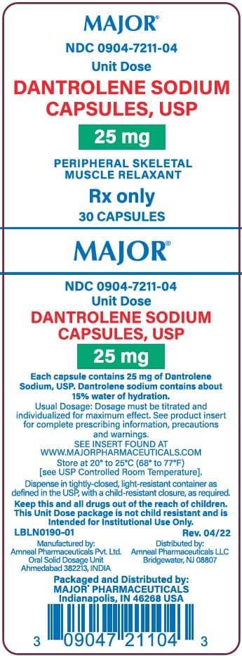 Agilus 120 mg Proszek do sporządzania roztworu do wstrzykiwań (Dantrolene sodium) — reference image