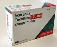 ACARBOSA TECNIGEN 100 mg COMPRIMIDOS (ACARBOSA TECNIGEN) — reference image