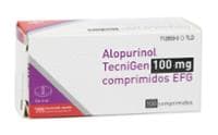 ALOPURINOL TECNIGEN 100 MG COMPRIMIDOS EFG (ALOPURINOL TECNIGEN) — reference image