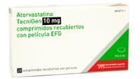 ATORVASTATINA TECNIGEN 10 mg COMPRIMIDOS RECUBIERTOS CON PELICULA EFG (ATORVASTATINA TECNIGEN) — reference image