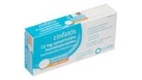 CINFATOS ANTITUSIVO FLAS 15 MG COMPRIMIDOS BUCODISPERSABLES (CINFATOS ANTITUSIVO FLAS) — reference image