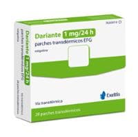 DARIANTE 1 MG/24 HORAS PARCHES TRANSDÉRMICOS EFG (DARIANTE) — reference image