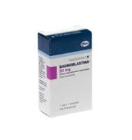 DAUNOBLASTINA 20 mg POLVO Y DISOLVENTE PARA SOLUCION INYECTABLE (DAUNOBLASTINA) — reference image