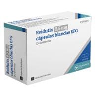 EVIDUTIX 0,5 MG CAPSULAS BLANDAS EFG (EVIDUTIX) — reference image