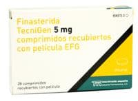 FINASTERIDA TECNIGEN 5 mg COMPRIMIDOS RECUBIERTOS CON PELÍCULA EFG (FINASTERIDA TECNIGEN) — reference image