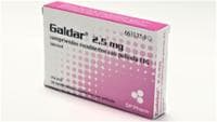 GALDAR 2,5 mg COMPRIMIDOS RECUBIERTOS CON PELICULA EFG (GALDAR) — reference image