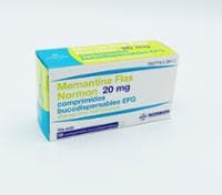 MEMANTINA FLAS NORMON 20 MG COMPRIMIDOS BUCODISPERSABLES EFG (MEMANTINA FLAS) — reference image