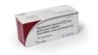 MEROPENEM AUROVIT 1000 MG POLVO PARA SOLUCION INYECTABLE Y PARA PERFUSION EFG (MEROPENEM AUROVIT) — reference image