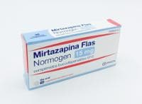 MIRTAZAPINA FLAS NORMOGEN 15 MG COMPRIMIDOS BUCODISPERSABLES EFG (MIRTAZAPINA FLAS NORMOGEN) — reference image