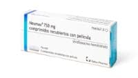 NEUMAX 750 MG COMPRIMIDOS RECUBIERTOS CON PELICULA (NEUMAX) — reference image