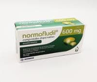 NORMOFLUDIL FORTE 600 MG COMPRIMIDOS DISPERSABLES (NORMOFLUDIL FORTE) — reference image