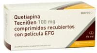 QUETIAPINA TECNIGEN 100 mg COMPRIMIDOS RECUBIERTOS CON PELICULA EFG (QUETIAPINA TECNIGEN) — reference image