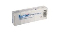 SARIDON 250 mg/150 mg/50 mg COMPRIMIDOS (SARIDON) — reference image