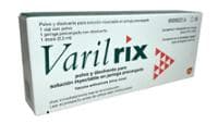 VARILRIX POLVO Y DISOLVENTE PARA SOLUCIÓN INYECTABLE EN JERINGA PRECARGADA by Glaxosmithkline S.A. — reference image