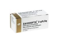 ZAVICEFTA 2 G/0,5 G POLVO PARA CONCENTRADO PARA SOLUCION PARA PERFUSION (ZAVICEFTA) — reference image