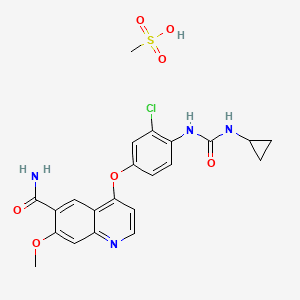 LENVIMA EQ 4MG BASE CAPSULE (LENVATINIB MESYLATE) — reference image