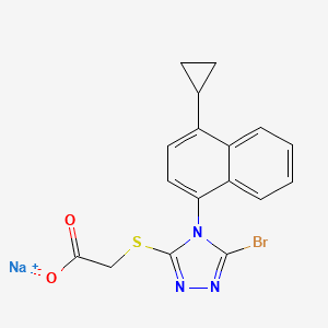 Lesinurad sodium — reference image