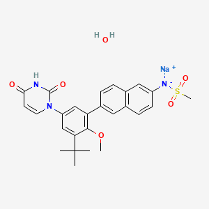 Dasabuvir sodium hydrate — reference image